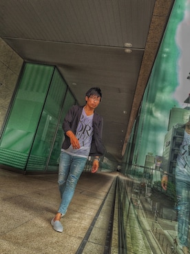 「Journal Standard TRISECT（トライセクト）のアイテム（その他シューズ）」を使った、Kazu_yaさん（メンズ・170cm）の夏コーディネート