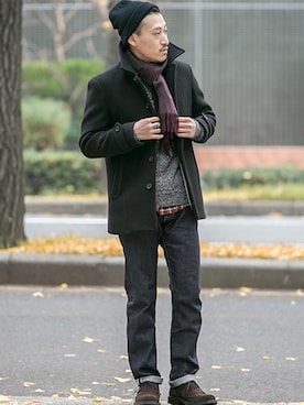 「URBAN RESEARCH」｜URBANRESEARCHMEN'STWさん（メンズ・168cm）の冬コーディネート