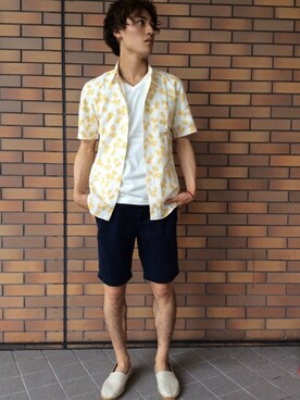 「URBAN RESEARCH」｜URBANRESEARCHMEN'STWさん（メンズ・177cm）の夏コーディネート