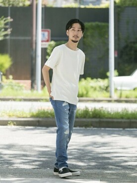 「URBAN RESEARCH」｜URBANRESEARCHMEN'STWさん（メンズ・172cm）の夏コーディネート