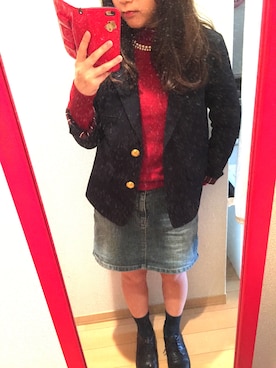 「ARROW（アロー）のアイテム（シューズ）」を使った、chamさん（レディース・145cm）の春コーディネート