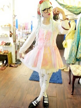 「沖縄」｜「アイテム（その他シューズ）」を使った、マァホ゜★!さん（レディース・162cm）の秋コーディネート