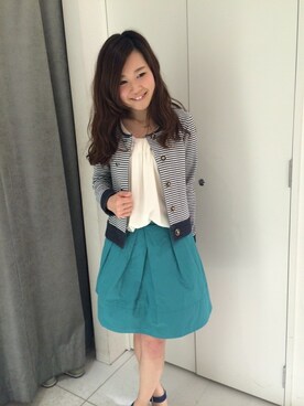 「アイテム（アンサンブル）」を使った、LAUTREAMONT CO. ONLINE SHOP ZOZOTOWNさん（レディース・155cm）の春コーディネート