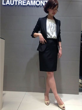 「LAUTREAMONT（ロートレアモン）のアイテム」を使った、LAUTREAMONT CO. ONLINE SHOP ZOZOTOWNさん（レディース・160cm）の春コーディネート