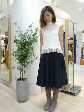 LAUTREAMONT CO. ONLINE SHOP ZOZOTOWNさん(レディース・161cm)の夏コーディネート