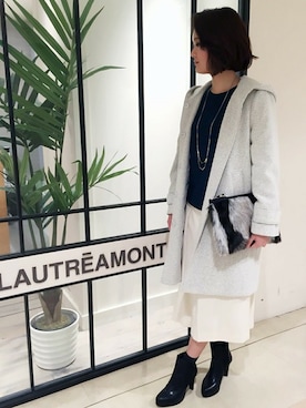 「ガウチョパンツ」｜LAUTREAMONT CO. ONLINE SHOP ZOZOTOWNさん（レディース・158cm）の秋コーディネート