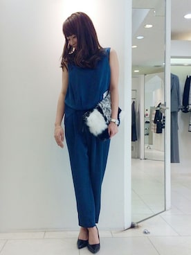 「LAUTREAMONT（ロートレアモン）のアイテム（その他パンツ）」を使った、LAUTREAMONT CO. ONLINE SHOP ZOZOTOWNさん（レディース・152cm）の秋コーディネート