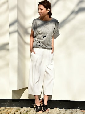 「LAUTREAMONT（ロートレアモン）のアイテム」を使った、LAUTREAMONT CO. ONLINE SHOP ZOZOTOWNさん（レディース・160cm）の春コーディネート