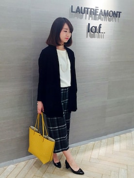 「ガウチョパンツ」｜LAUTREAMONT CO. ONLINE SHOP ZOZOTOWNさん（レディース・166cm）の春コーディネート