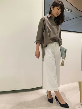 「LAUTREAMONT（ロートレアモン）のアイテム」を使った、LAUTREAMONT CO. ONLINE SHOP ZOZOTOWNさん（レディース・158cm）の春コーディネート