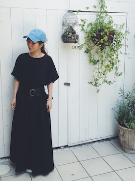 「RBS」｜「アイテム（帽子）」を使った、navy.ayumi☆さん（レディース・158cm）の秋コーディネート
