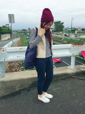 「ARC'TERYX（アークテリクス）のアイテム」を使った、なっちゃんさん（レディース・167cm）の秋コーディネート