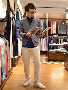 岡田　崇志さん（メンズ・174cm）の春コーディネート