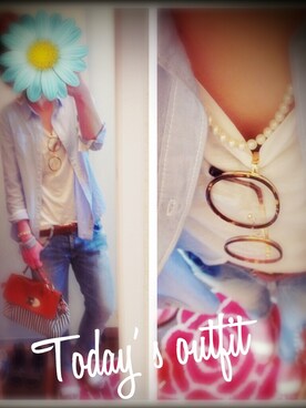 poona さん（レディース・163cm）の春コーディネート