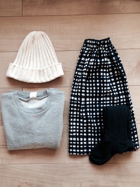 「スエット」｜ueoさん（キッズ・90cm）の秋コーディネート