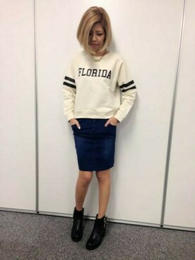 Yukiさん（レディース・168cm）の冬コーディネート