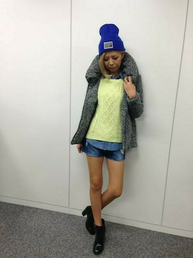 Yukiさん(レディース・168cm)の冬コーディネート