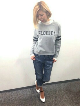 Yukiさん（レディース・168cm）の春コーディネート