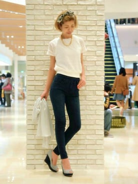 Yukiさん（レディース・168cm）の春コーディネート