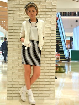 Yukiさん(レディース・168cm)の春コーディネート