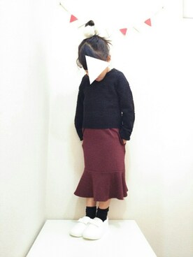 choco★さん(キッズ・110cm)の冬コーディネート