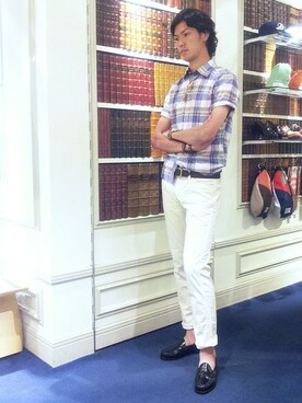 TAKEKAWAさん（メンズ・187cm）の春コーディネート