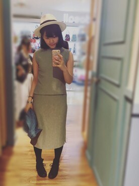 電撃あかねさんのコーディネート