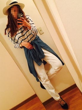 「NET（ネット）のアイテム（パンプス）」を使った、sxxiさん（レディース・171cm）の春コーディネート