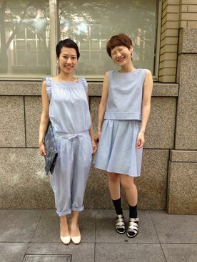 haco-on-acoさん（レディース・162cm）の夏コーディネート