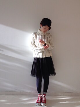 「カイロ」｜haco-on-acoさん（レディース・164cm）の冬コーディネート