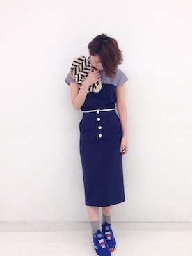 「マリン」｜haco-on-acoさん（レディース・164cm）の春コーディネート