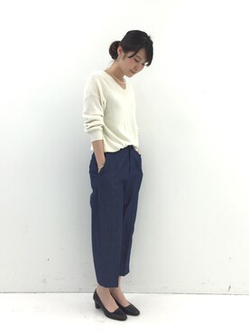 「haco!（ハコ）のアイテム」を使った、haco-on-acoさん（レディース・165cm）の春コーディネート