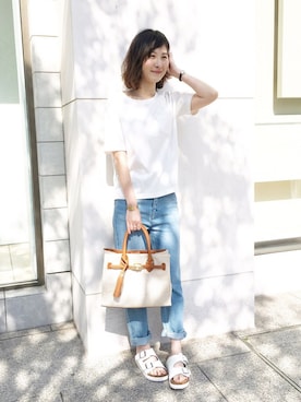 haco-on-acoさん（レディース・165cm）の春コーディネート