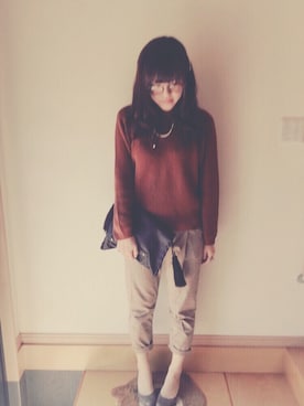 ゆかさん（レディース・164cm）の秋コーディネート