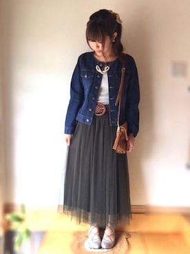 ゆかさん（レディース・164cm）の春コーディネート