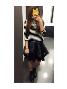 「寒いです」｜ca0liiiiさん（レディース・166cm）の夏コーディネート