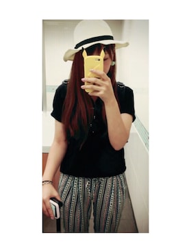 ca0liiiiさん（レディース・166cm）の夏コーディネート