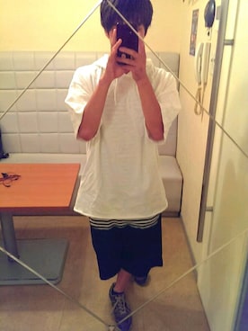 JUNJUNさん（メンズ・163cm）の夏コーディネート