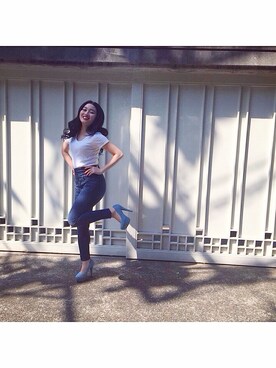 「GROWZE（グローゼ）のアイテム」を使った、mxxyuko_23さん（レディース・152cm）の春コーディネート