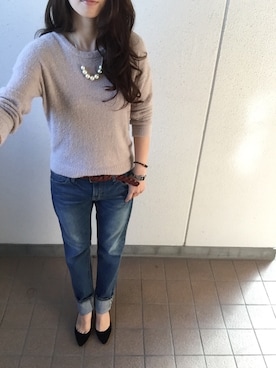 MITSUMIさん（レディース・160cm）の秋コーディネート