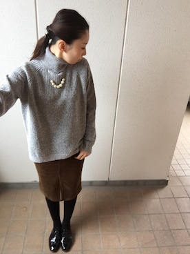 MITSUMIさん(レディース・160cm)の秋コーディネート