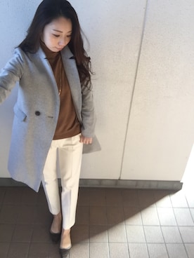 MITSUMIさん（レディース・160cm）の冬コーディネート