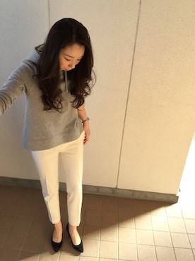 「スボーツミックス」｜「アイテム（パンプス）」を使った、MITSUMIさん（レディース・160cm）の冬コーディネート