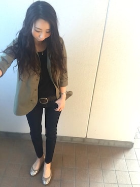 MITSUMIさん（レディース・160cm）の春コーディネート