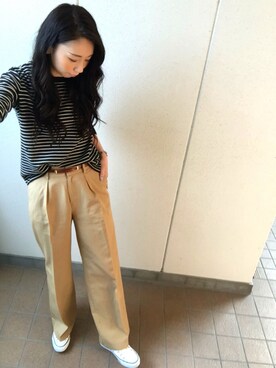MITSUMIさん（レディース・160cm）の春コーディネート