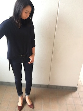 MITSUMIさん（レディース・160cm）の秋コーディネート