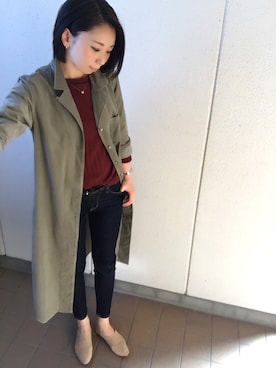 MITSUMIさん（レディース・160cm）の秋コーディネート