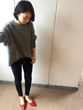 MITSUMIさん（レディース・160cm）の秋コーディネート