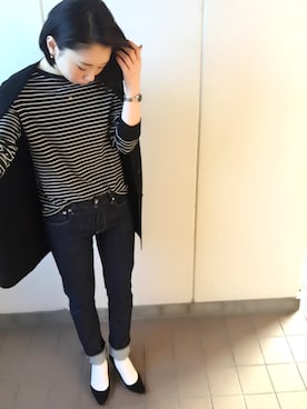 MITSUMIさん（レディース・160cm）の冬コーディネート