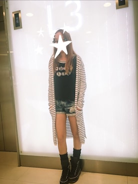 「iiJinのアイテム」を使った、VanLiaさん（レディース・156cm）の秋コーディネート